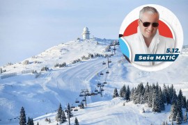 Poklanjamo dvije ulaznice za koncert Saše Matića na Jahorini