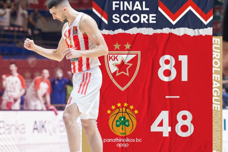 Zvezda "pregazila" Panatinaikos