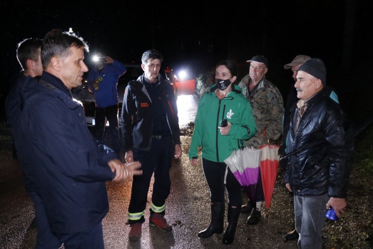 Novalić obišao ugrožena područja