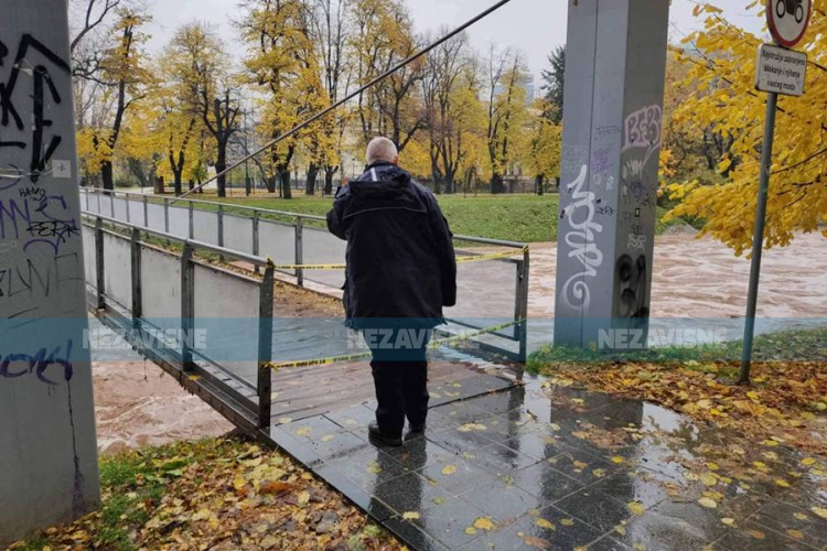 Civilna zaštita KS: Noć protekla mirno, rijeke u svojim koritima