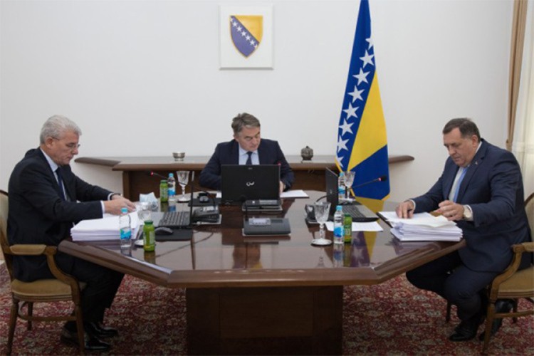 Odvojeni sastanci u Predsjedništvu BiH sa Eskobarom