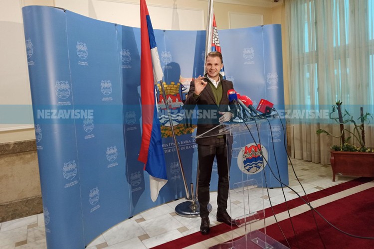 Stanivuković: Nacrt budžeta grada Banjaluka za narednu godinu oko 160 miliona KM