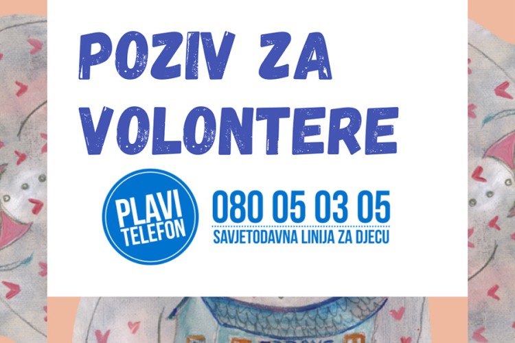 "Plavom telefonu" potrebni volonteri