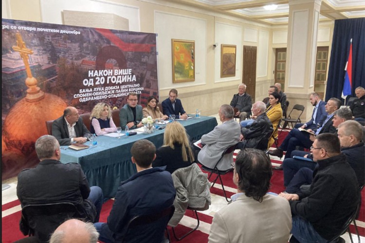 Kod "Krašovog" parkinga niče Centralno spomen obilježje borcima VRS