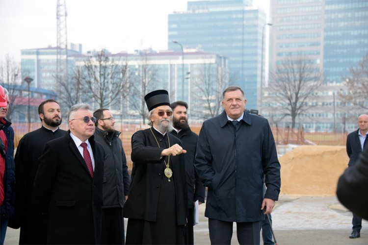 Dodik: Rusko-srpski hram u Banjaluci važan za SPC