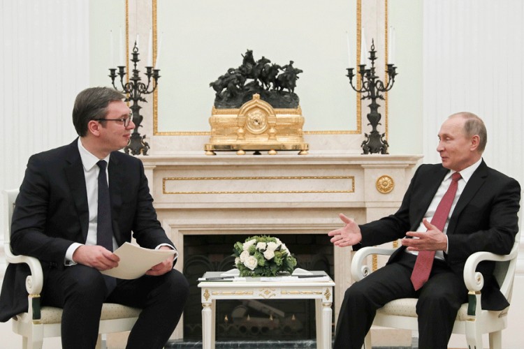 Kremlj: Putin i Vučić će u Sočiju razgovarati i o Kosovu
