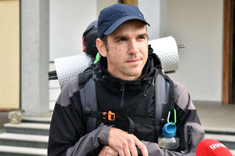 Ljubiša Šljivić poslije dva mjeseca i 1.000 kilometara stigao u Kragujevac