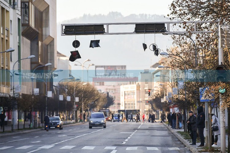Sanacija kvara na semaforu kod Gradske uprave u Banjaluci