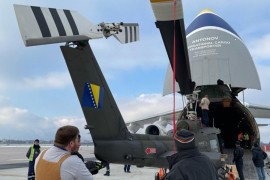 Oružanim snagama BiH isporučeni američki vojni helikopteri