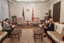 Cvijanovićeva podržala rad Udruženja žena žrtava rata