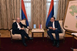 Dodik sa Papandreuom: "Potrebno očuvanje ustavne pozicije Srpske"