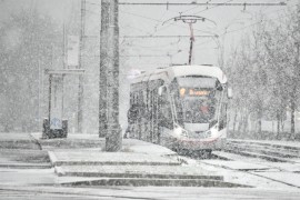 Rekordne snježne padavine u Moskvi