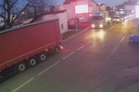 Na GP Gradiška pojačan saobraćaj teretnjaka