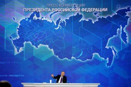 Sve mjere sa Putinove pres-konferencije, i stolice bile pričvršćene ...