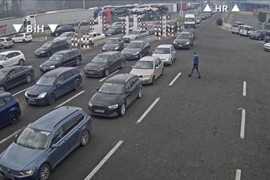 Pojačan saobraćaj na ulazu u BiH