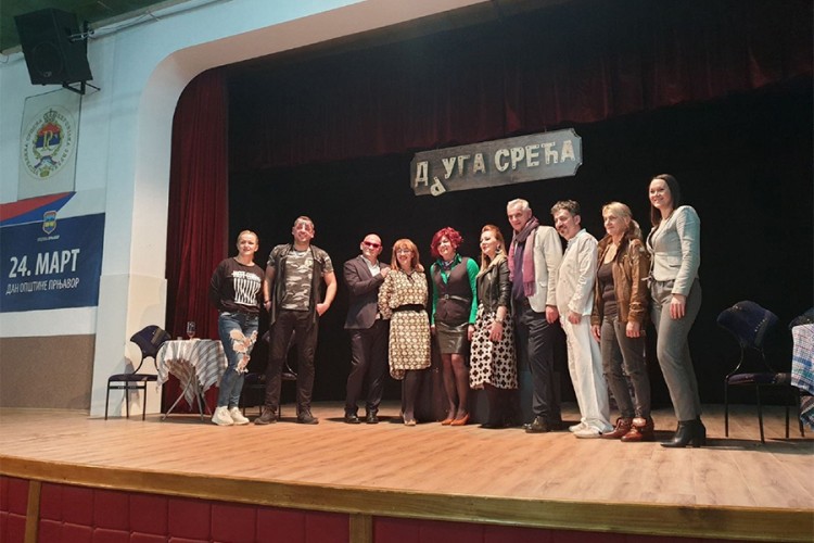 U Prnjavoru premijerno odigrana predstava "Druga sreća"