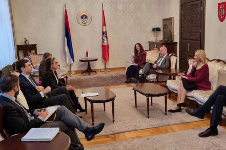 Cvijanović nakon sastanka sa Gonzalesom: Srpska posvećena evropskom putu