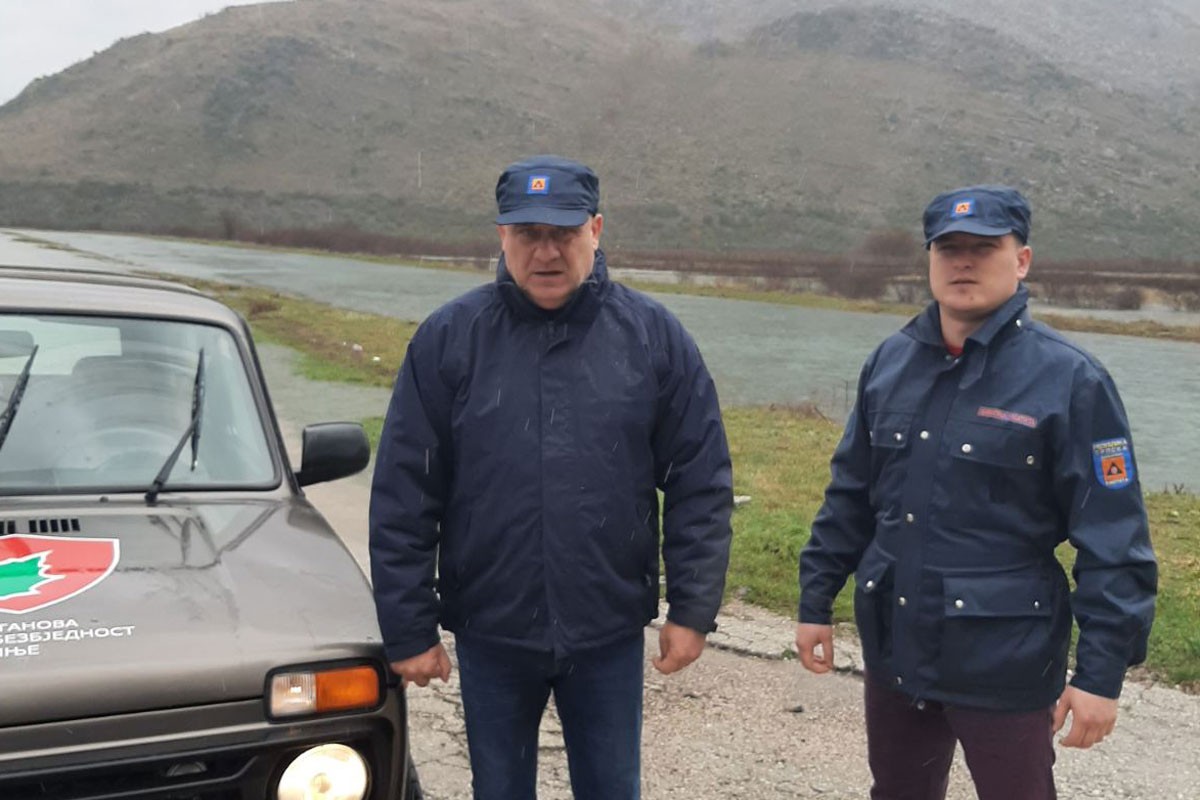 Nadležne službe na terenu zbog obilnih padavina