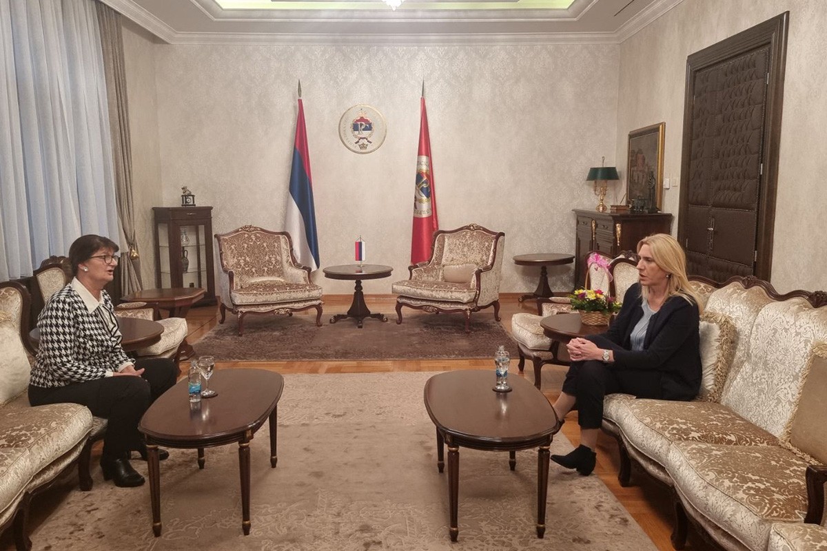 Cvijanovićeva podržala rad Udruženja žena žrtava rata