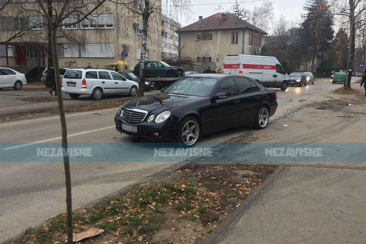 Saobraćajna nezgoda u banjalučkom naselju Obilićevo