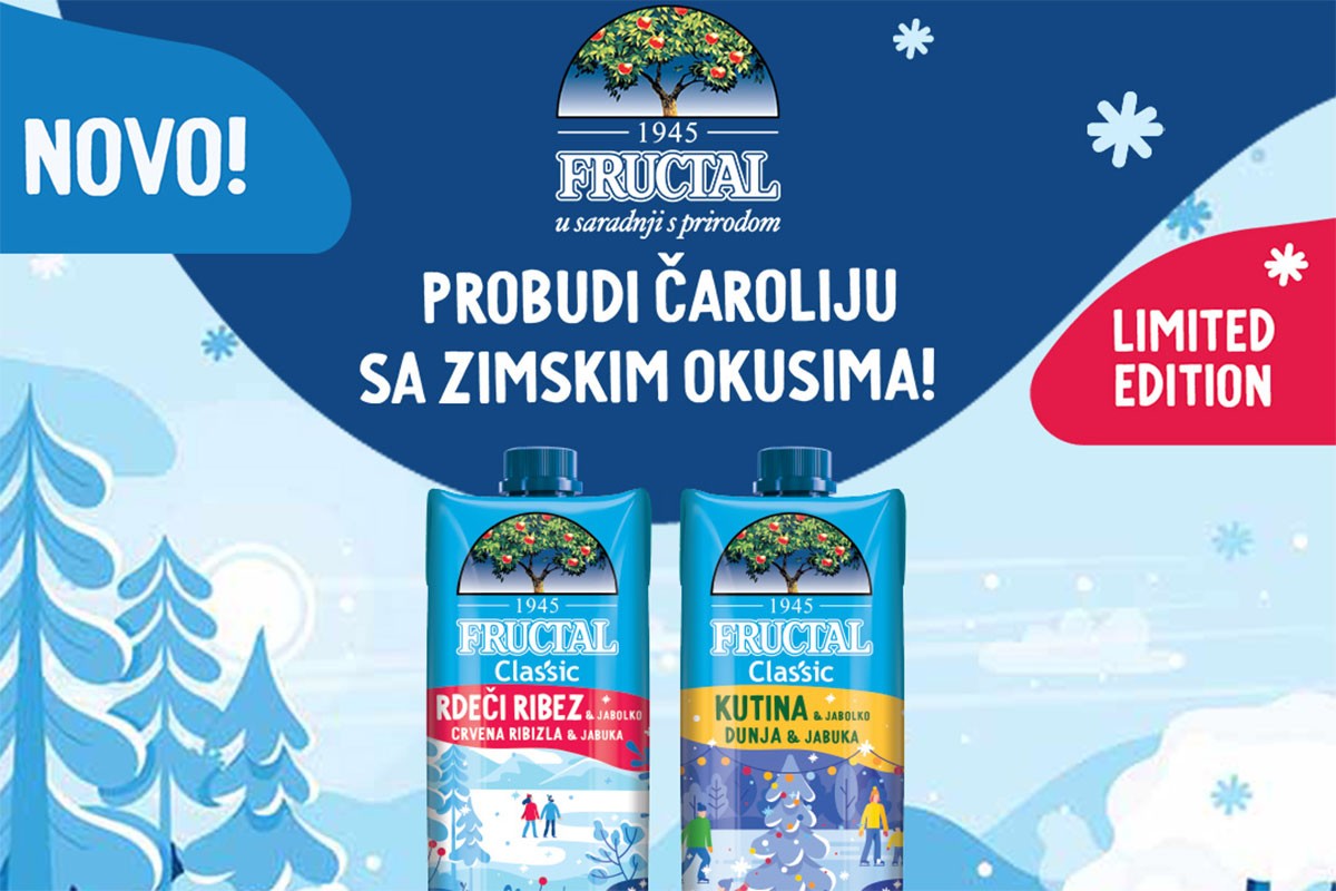 Probudite zimsku čaroliju sa novim Fructal zimskim okusima