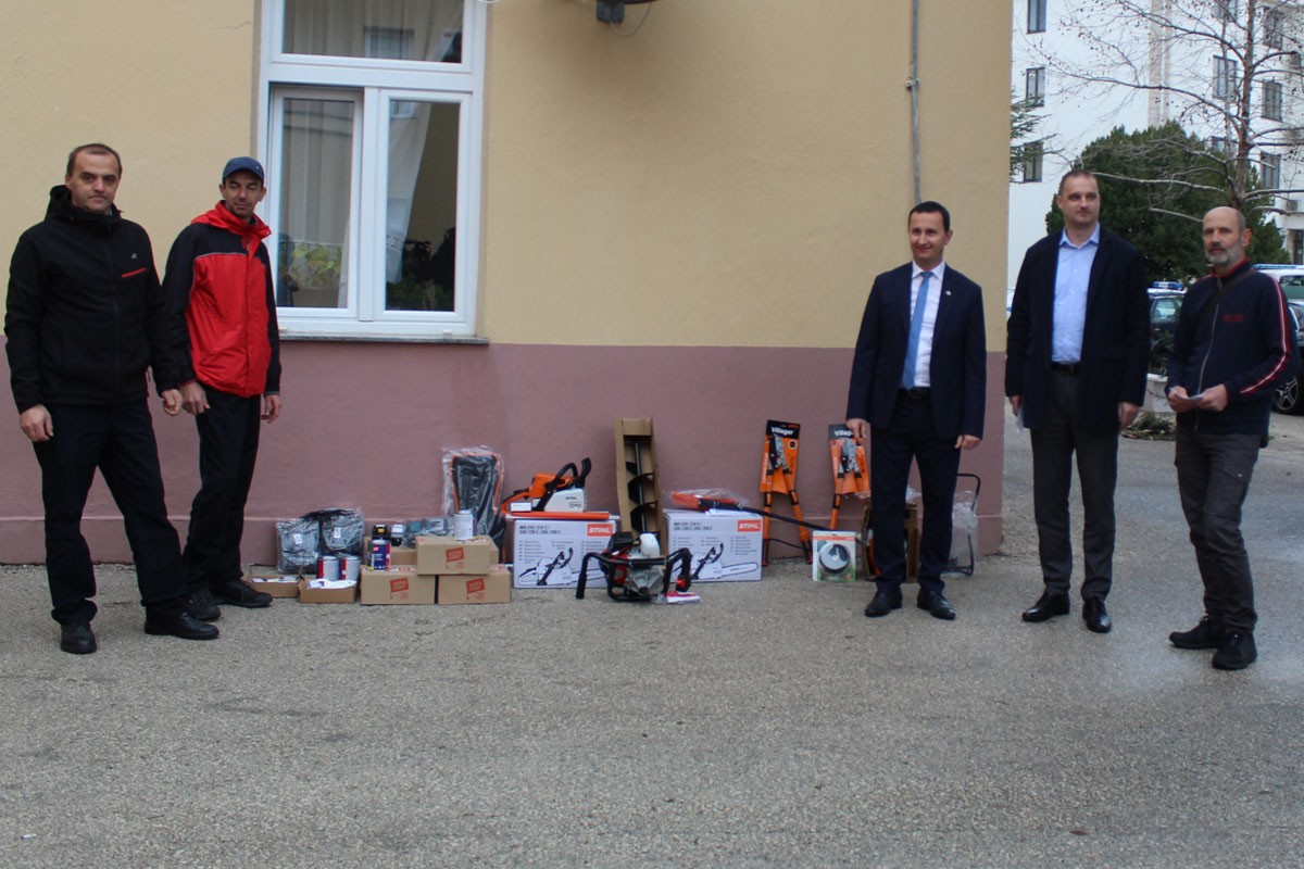 Oprema i materijal za trebinjski "Vučji zub"