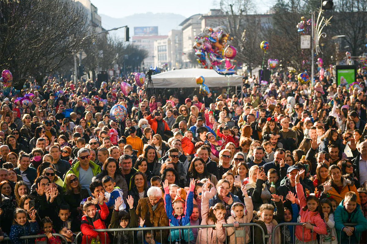 Mališani u Banjaluci proslavili Dječiju novu godinu