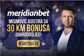 Sportska kladionica Meridian danas časti sve nove igrače