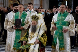 U Hramu Svetog Save održana jutarnja Božićna liturgija