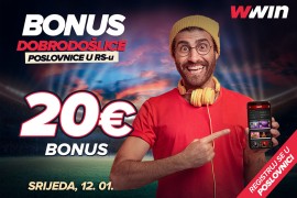 Ne propustite sjajnu priliku: Wwin - bonus dobrodošlice - srijeda ...