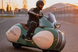 Transformisan moderni BMW C400X u retro skuter