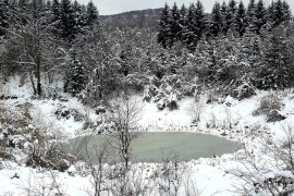 Minus zaledio Kljevačko jezero kod Sanskog Mosta