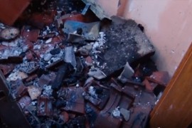 Požar u Lapljem Selu kod Prištine