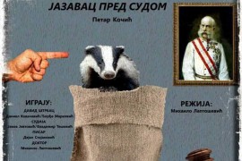 Kočićev "Jazavac pred sudom" prvi put na Sokocu u ponedjeljak