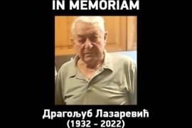 Preminuo doktor Dragoljub Lazarević