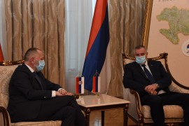 Višković sa Vujićem o unapređenju saradnje Srpske i Srbije