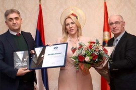 Prijem kod predsjednice Srpske povodom 55 godina Radija Republike Srpske