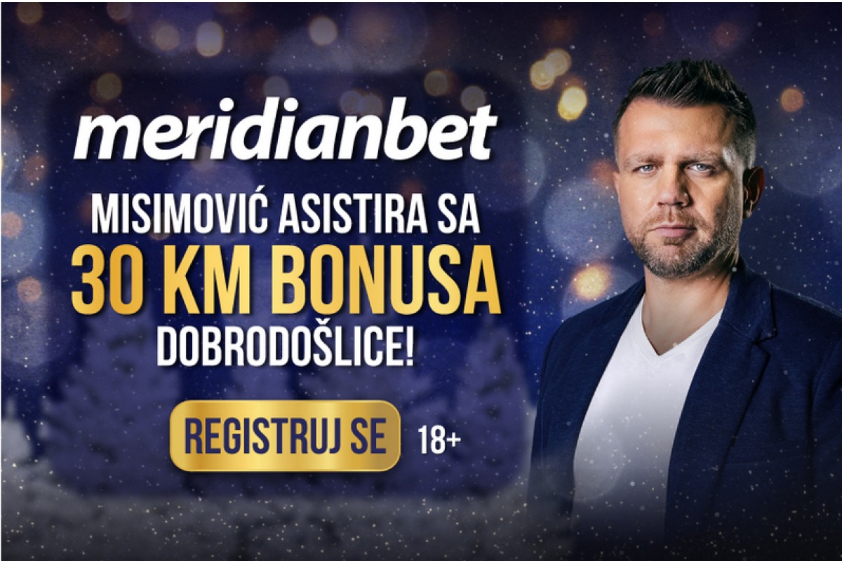 Sportska kladionica Meridian danas časti sve nove igrače