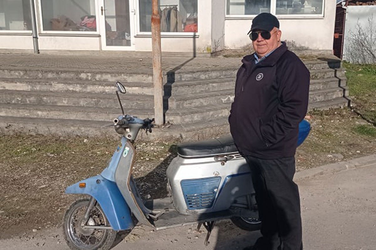 Besim Habibović ponosni vlasnik: Stari puh i danas savršeno radi
