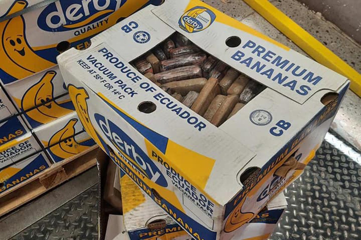 Pronađen kokain u kutijama za banane