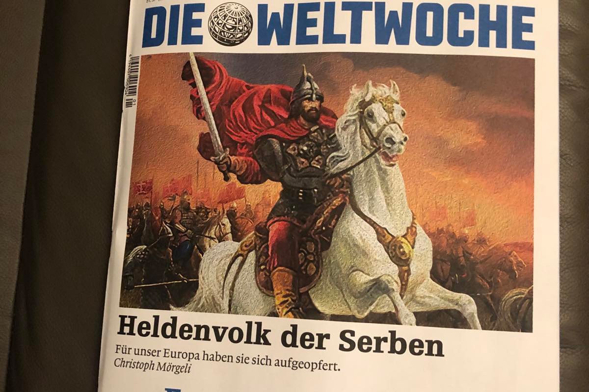 "Herojski narod Srbi žrtvovao se za našu Evropu"