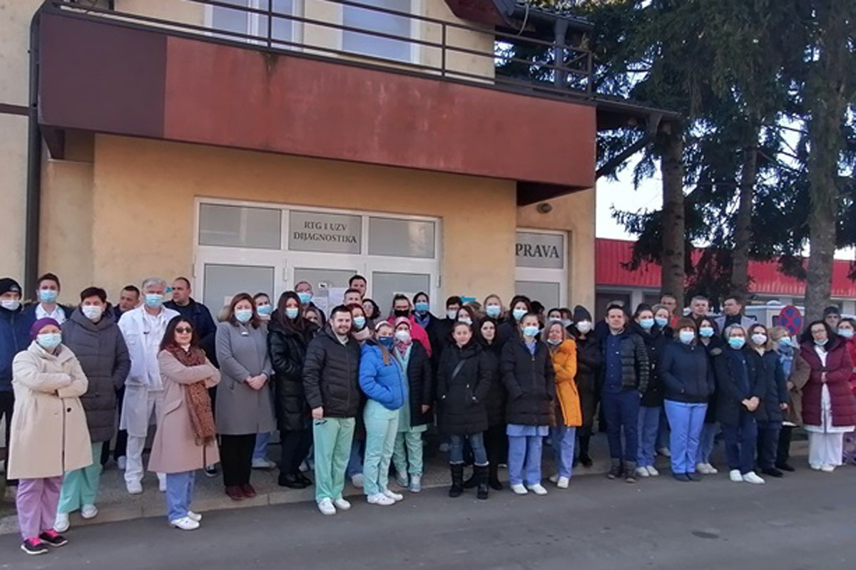 Medicinari štrajkovali zbog neisplaćene decembarske plate