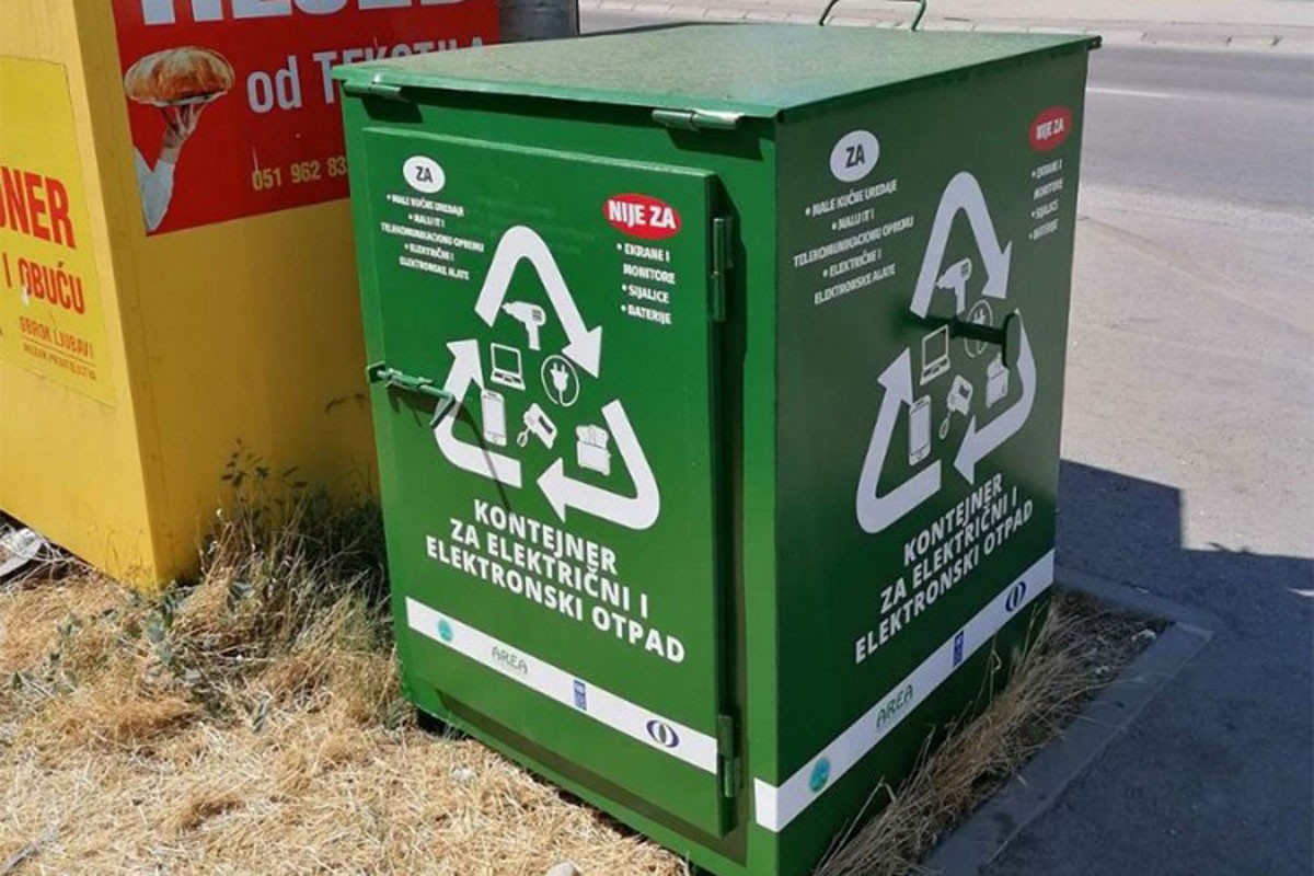 Banjalučani malo znaju o kontejneru za e-otpad na  Laušu