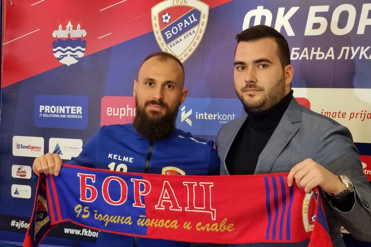Predstavljen Goran Brkić: Borac je veliki klub