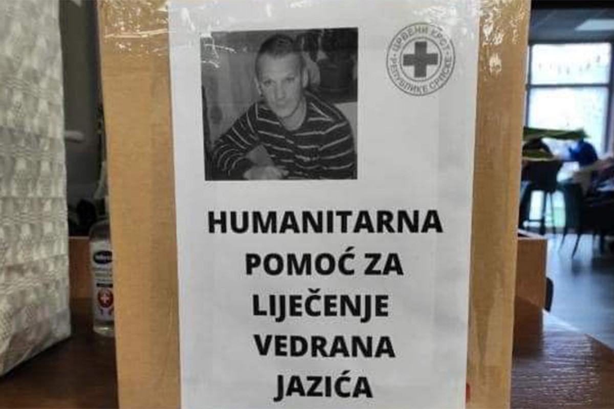 Za liječenje Vedrana Jazića prikupljeno 4.500 KM