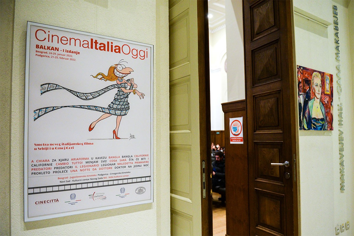Smotra novog italijanskog filma otvorena u Beogradu