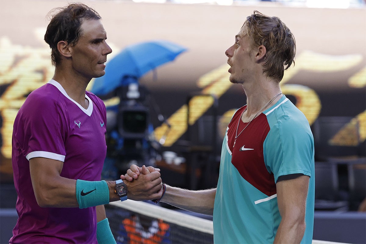 Nadal poslije pet setova savladao Šapovalova za polufinale AO