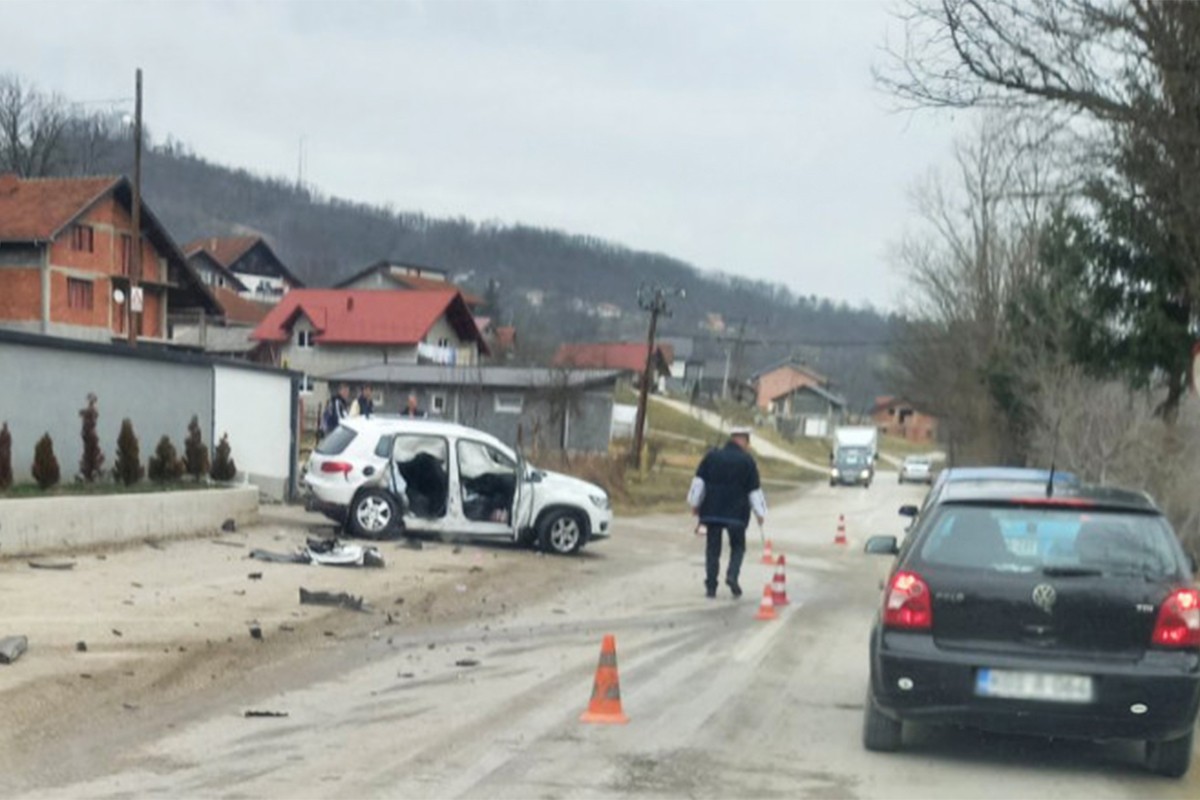 Pogledajte snimak udesa u Zavidovićima, pričinjena velika materijalna šteta