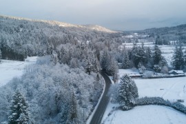 Poledica u višim predjelima zbog niske temperature