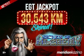 Secrets of Alchemy: Isplaćen džekpot od 30 hiljada KM u Meridian ...
